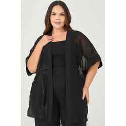 Blusa Sobreposição com Cropped - MySize - Sentir - MYSIZE