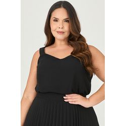 Blusa Regata Decote V - MySize - Sentir - MYSIZE