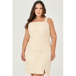Vestido Curto Corset Bordado - MySize - Sentir - MYSIZE
