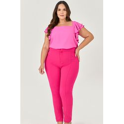 Calça Alfaiataria com Recorte - MySize - Sentir - MYSIZE