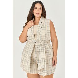 Conjunto Short e Blusa com Detalhe Listras - MySiz... - MYSIZE