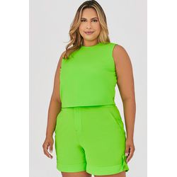 Semi Blusa com Detalhe Botões - MySize - Trópicos ... - MYSIZE