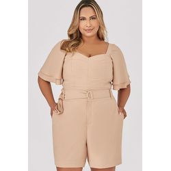 Short com Faixa com Meia Lua - MySize - Trópicos - MYSIZE