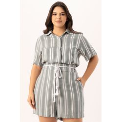 Short Listra Detalhe Bordado com Cadarço - Urban F... - MYSIZE