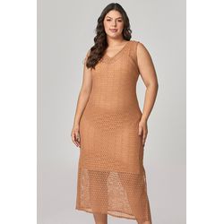 Vestido Midi Crochet MySize - Verano - MYSIZE
