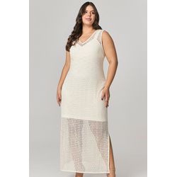 Vestido Midi Crochet MySize - Verano - MYSIZE