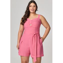 Macaquinho Detalhe Pregas no Busto MySize - Verano - MYSIZE