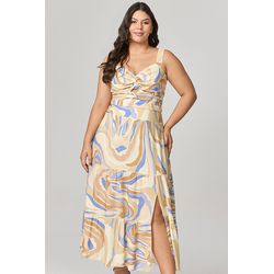 MySize Conjunto Saia e Cropped Estampado Detalhe N... - MYSIZE