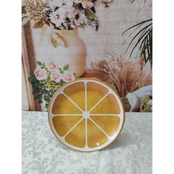 Prato Sobremesa Coup Laranja - PSLaranja - Nath Crivelaro