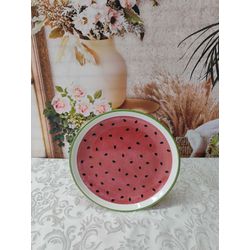 Prato Sobremesa Coup Melancia - PSMelancia - Nath Crivelaro