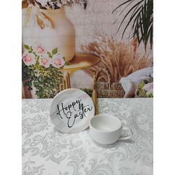 Xícara de Café Happy Easter - XicCafHapEaster - Nath Crivelaro