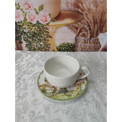 Xícara de Chá com Pires Magic Easter - XicChaMagia... - Nath Crivelaro