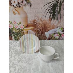 Xícara de Chá com Pires Rabbits - XicChaRabbits - Nath Crivelaro