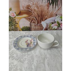 Xícara de Chá com Pires Purple Chess - XiaChaPurpC... - Nath Crivelaro