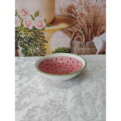 Bowl Decorado Melancia - BowlMelancia - Nath Crivelaro