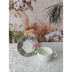 Xícara de Chá com Pires Serena - XicChaSerena - Nath Crivelaro