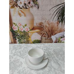 Xícara de Chá com pires Split White - XicChaSplitW... - Nath Crivelaro