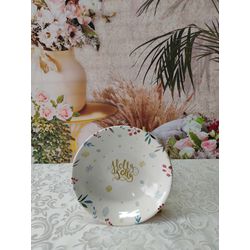 Bowl decorado Holly Jolly - Bowl12 - Nath Crivelaro