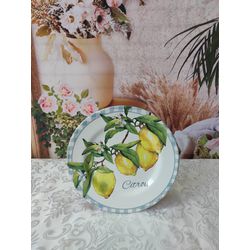 Prato Sobremesa Amalfitana Citron - PSAmalCitron - Nath Crivelaro