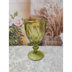 Taça de Vidro Best Kaza Diamante Verde 340 ml - Ta... - Nath Crivelaro