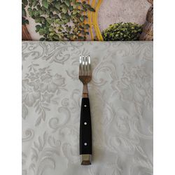 Garfo para Mesa Cutlery Set cabo Preto - GarfoSetP - Nath Crivelaro