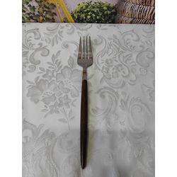 Garfo Inox para Mesa Slin Lyor com Estampa de Made... - Nath Crivelaro