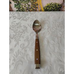 Colher para Mesa Cutlery Set cabo Marrom - ColSetM - Nath Crivelaro