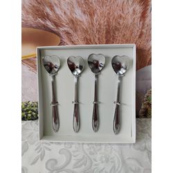 Colher de Aço Inox Heart Prateado (Bon Gourmet 283... - Nath Crivelaro