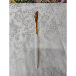 Faca Inox para Mesa Slin Stainless Branco - Faca S... - Nath Crivelaro