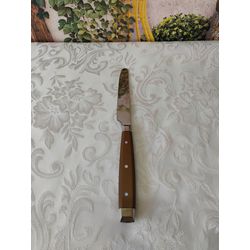 Faca para Mesa Cutlery Set cabo Marrom - FacaSetMR - Nath Crivelaro