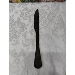 Faca para Churrasco de Aço Inox Positano Preto 23 ... - Nath Crivelaro