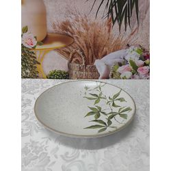 Prato Fundo Coup Tropical Leaves - PFTropicalLeave - Nath Crivelaro