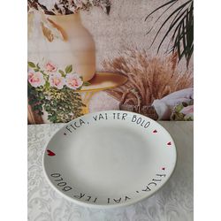 Boleira Lisa Decor G Frases/Coração (182-557) - Bo... - Nath Crivelaro