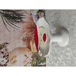 Boleira com pé Rosto Papai Noel - Bol1 - Nath Crivelaro