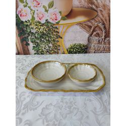 Conjunto Travessa 23 cm e 02 Bowls Orion Filipinas... - Nath Crivelaro