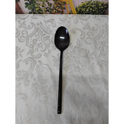 Colher para Mesa Stainless Preto 1 corte - ColhPre... - Nath Crivelaro