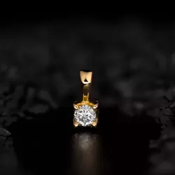 Pingente de diamante de 20 pontos. - NJ161 - NATIV JOIAS