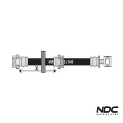 N47959 - FLEXIVEL FREIO DIANTEIRO - 41465 - NDCPECAS