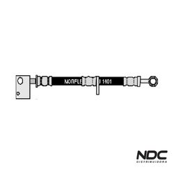 N47887 - FLEXIVEL FREIO DIANTEIRO ESQUERDO - 41562 - NDCPECAS