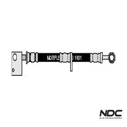 N47888 - FLEXIVEL FREIO DIANTEIRO DIREITO - 41563 - NDCPECAS