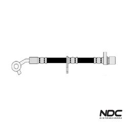 N47883 - FLEXIVEL FREIO DIANTEIRO ESQUERDO - 41569 - NDCPECAS
