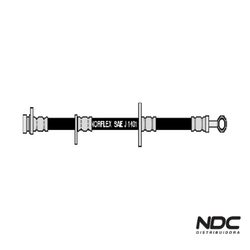 N47880 - FLEXIVEL FREIO DIANTEIRO ESQUERDO - 41604 - NDCPECAS