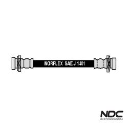N47894 - FLEXIVEL FREIO TRASEIRO - 41658 - NDCPECAS