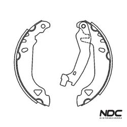 N15867 - JG PATINS FREIO - 03359 - NDCPECAS