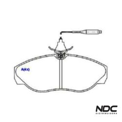 Pastilha Freio Citroen Jumper-Ducato 2.5-97/99 Box... - NDCPECAS