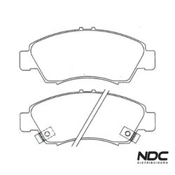 Pastilha Freio Honda Civic 1.3-1.4-1.6 -Vtec 93/96... - NDCPECAS