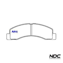 N42197SYL - SYL1222 PASTILHA FREIO - 34687 - NDCPECAS