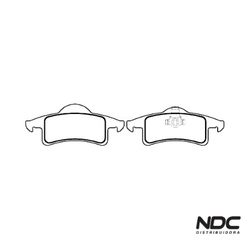 Pastilha Freio Grand Cherokee 3.1 - 4.0 - 4.7 - 99... - NDCPECAS