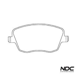 Pastilha Freio Polo 1.0-1.6-2.0-Tds Aro 15' 02/-Po... - NDCPECAS
