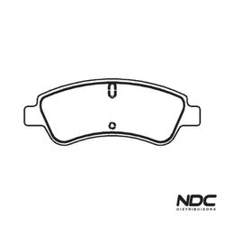 Pastilha Freio C3 1.6 16V 12/-C4 Glx 1.6 16V 09/-2... - NDCPECAS